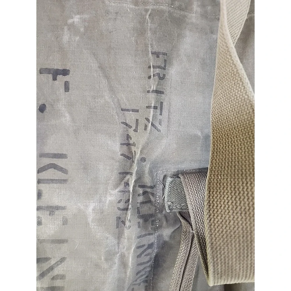 Vintage Original WWII - Vietnam US ARMY‎ Duffel Bag TWEEDIES- NAMED.